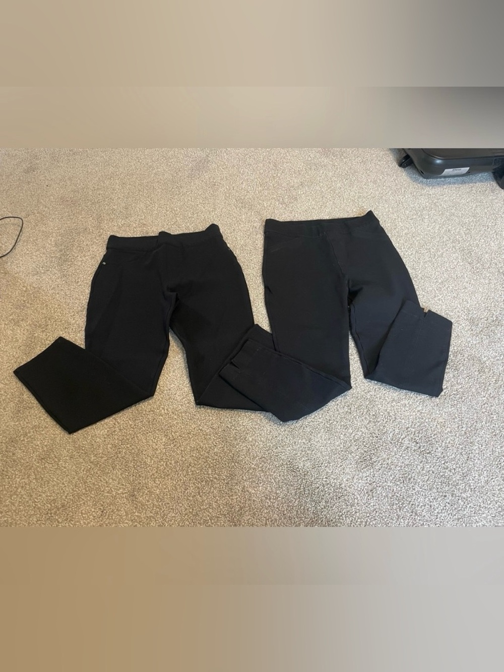 Black Spanx Skinny Work Pants Bundle